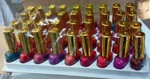 Pack of 12 Beautiful Art Nail Polish