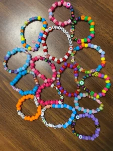Pack of 3 Bead Bracelet for Boys and Girls