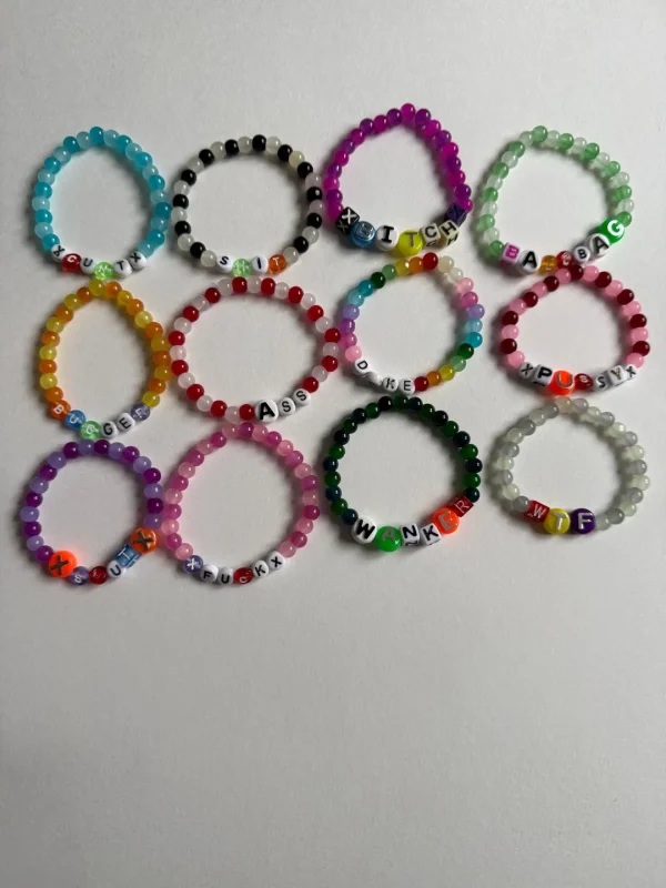 Pack of 3 Bead Bracelet for Boys and Girls