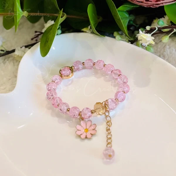 Pack of 3 Butterfly Bracelet Crystal Beads
