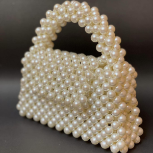 Pearl Beaded Shoulder Bag for Girl
