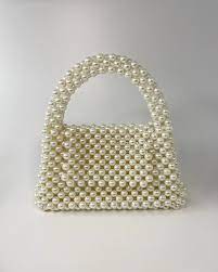 Pearl Beaded Shoulder Bag for Girl