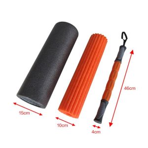 Yoga Workout 3 in 1 Foam Roller Fitness