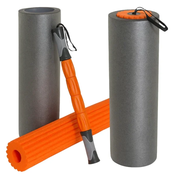 Yoga Workout 3 in 1 Foam Roller Fitness