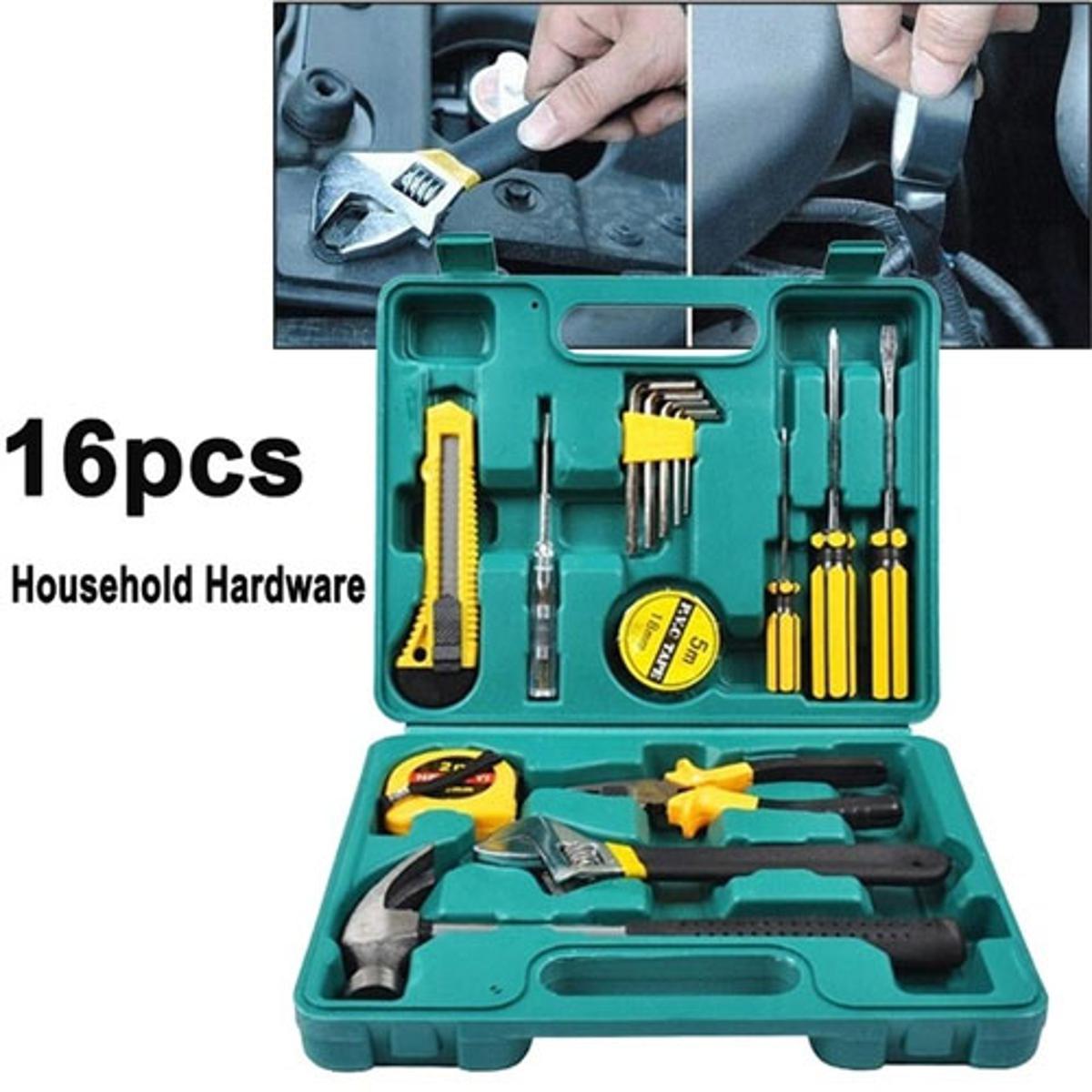 Buy the Best Quality 16pcs Professional Tool Kit Home Repair in Pakistan at DayShop.pk. Most Affordable Price With Fast Shipping in All Over Pakistan