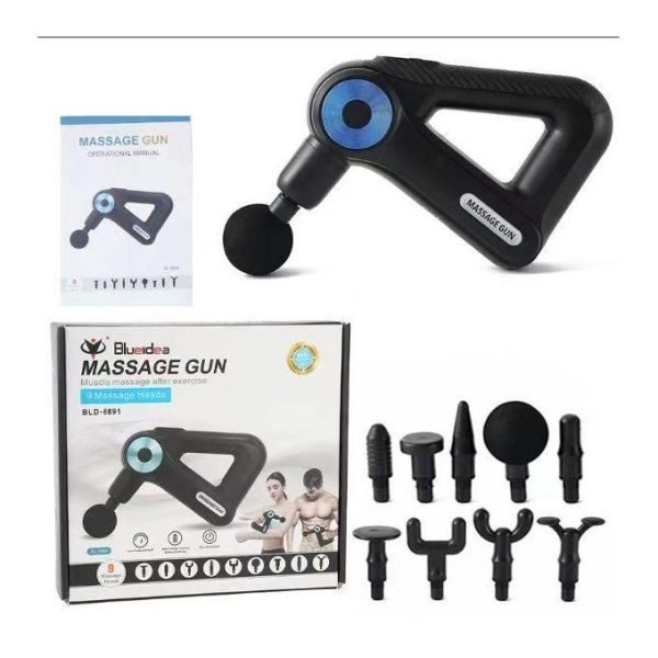 Buy the Best Quality Blueidea 8891 Triangle Massage Gun 9 Tool in Pakistan at DayShop.pk. Most Affordable Price With Fast Shipping in All Over Pakistan