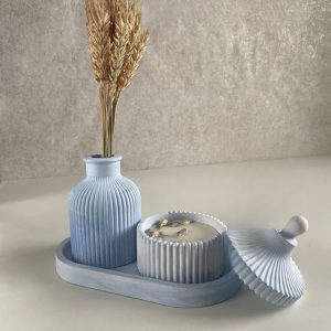 Buy the Best Quality Ceramic Pot Candle With Lid Vase Oval Tray in Pakistan at DayShop.pk. Most Affordable Price With Fast Shipping in All Over Pakistan