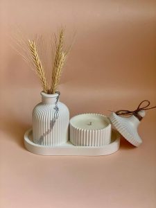 Buy the Best Quality Ceramic Pot Candle With Lid Vase Oval Tray in Pakistan at DayShop.pk. Most Affordable Price With Fast Shipping in All Over Pakistan