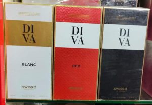 Diva Swiss Perfume Heel Collection 100ML