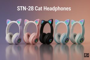 Buy the Best Quality Foldable Cat Ear LED Wireless, Headphones Stn-28, With Charging Cable in Pakistan at DayShop.pk. Most Affordable Price With Fast Shipping in All Over Pakistan