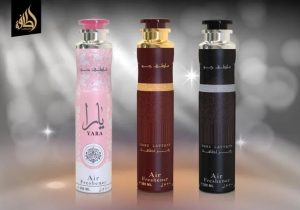 Pack Of 3 Lattafa Air Freshener Room 300ML