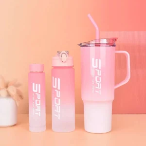 Buy the Best Quality Pack of 3 Water Bottle Tumbler Set in Pakistan at DayShop.pk. Most Affordable Price With Fast Shipping in All Over Pakistan