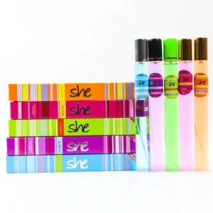Buy the Best Quality Pack of 5 She Pen Perfume 35ML in Pakistan at DayShop.pk. Most Affordable Price With Fast Shipping in All Over Pakistan
