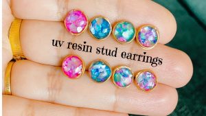 Stud Resin Earrings