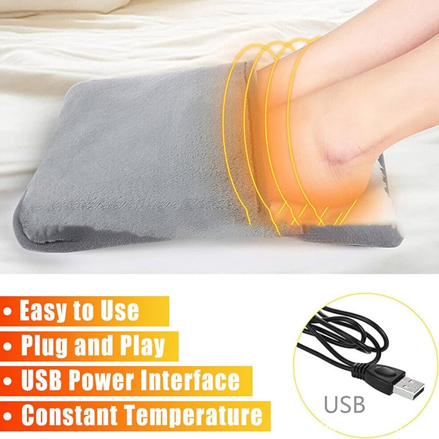 Buy the Best Quality Electric Foot Heating Pad USB Charging in Pakistan at DayShop.pk. Most Affordable Price With Fast Shipping in All Over Pakistan