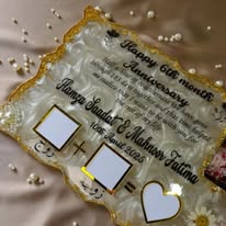 Buy the Best Quality Nikkah Resin Tray with Customized Name in Pakistan at DayShop.pk. Most Affordable Price With Fast Shipping in All Over Pakistan