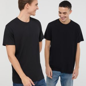 Buy the Best Quality Pack of 2 Black Plain Basic T-shirt For Men in Pakistan at DayShop.pk. Most Affordable Price With Fast Shipping in All Over Pakistan