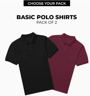 Buy the Best Quality Pack of 2 Polo T-Shirt in Pakistan at DayShop.pk. Most Affordable Price With Fast Shipping in All Over Pakistan