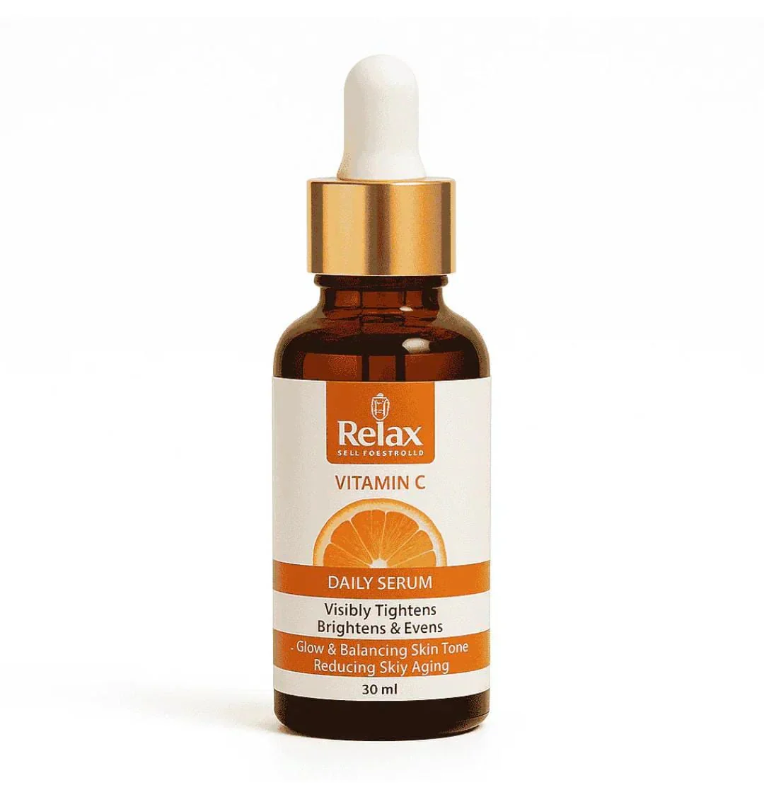 Buy the Best Quality Relax UK Vitamin C Face Serum 30ml in Pakistan at DayShop.pk. Most Affordable Price With Fast Shipping in All Over Pakistan