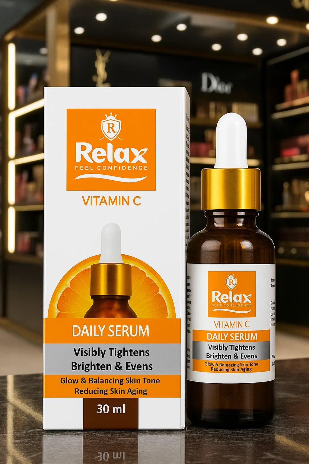 Buy the Best Quality Relax UK Vitamin C Face Serum 30ml in Pakistan at DayShop.pk. Most Affordable Price With Fast Shipping in All Over Pakistan