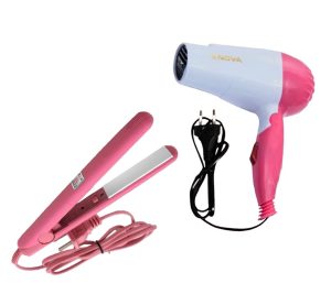 Pack of Mini Hair Dryer or Straightener