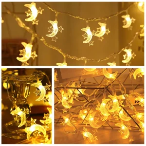 20 Led Moon Star Fairy Light