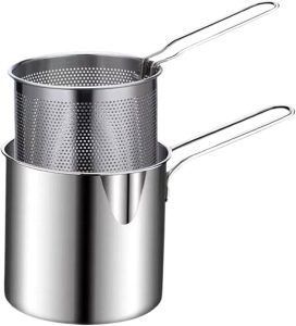 Deep Fryer 1200ml Stainless Steel Fryer Pot