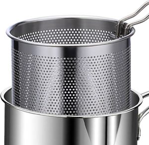 Deep Fryer 1200ml Stainless Steel Fryer Pot