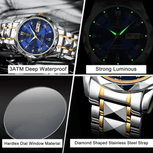 Buy the Best Quality POEDAGAR Luxury Men Wrist Watch in Pakistan at DayShop.pk. Most Affordable Price With Fast Shipping in All Over Pakistan