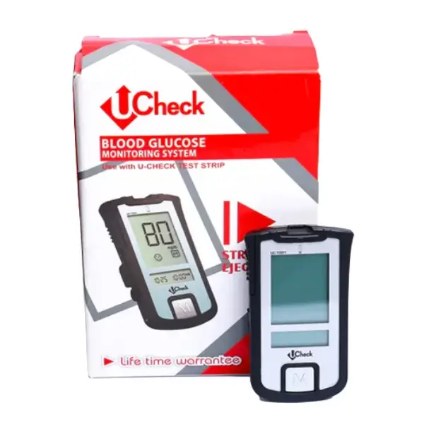 Buy the Best Quality Ucheck Blood Glucose Test Meter Kit with 10 Free Strips in Pakistan at DayShop.pk. Most Affordable Price With Fast Shipping in All Over Pakistan (2)
