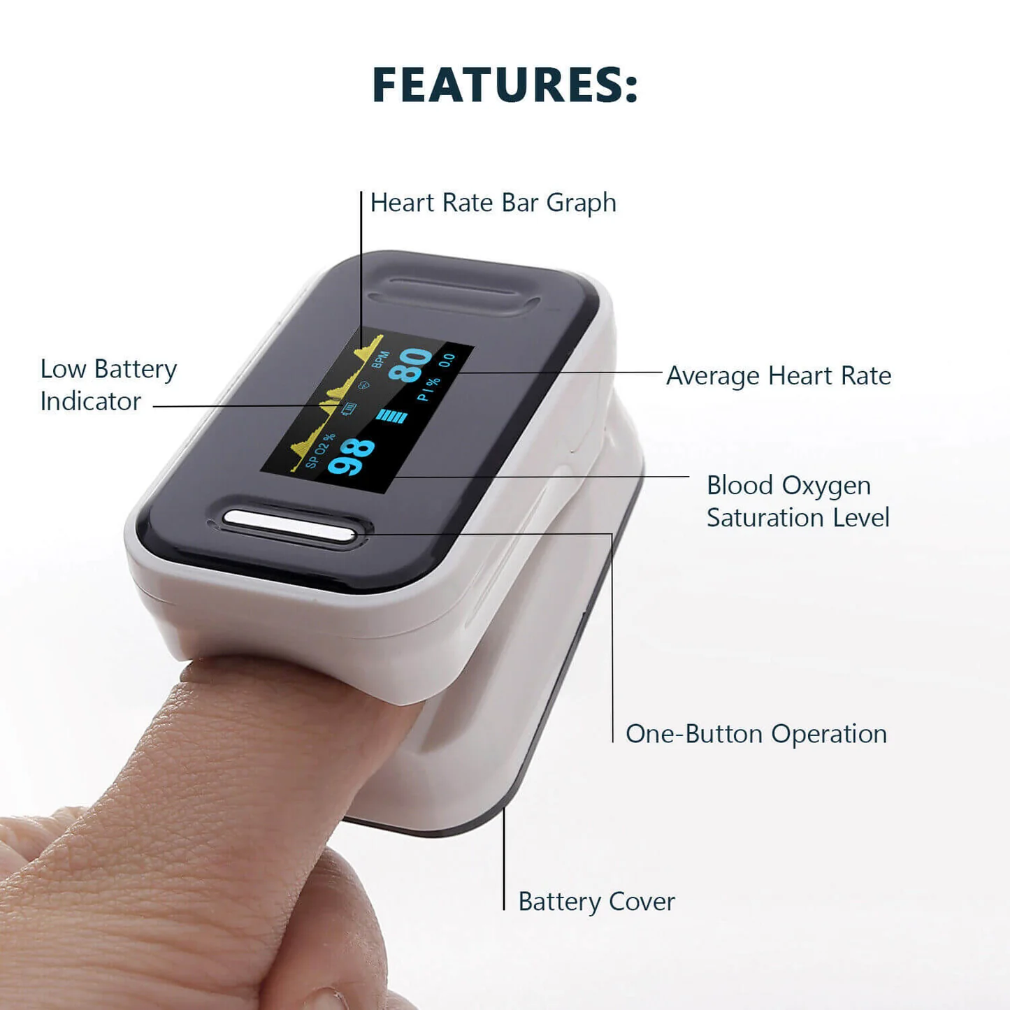 Buy the Best Quality lifecare pulse oximeter fingertip device in Pakistan at DayShop.pk. Most Affordable Price With Fast Shipping in All Over Pakistan (5)