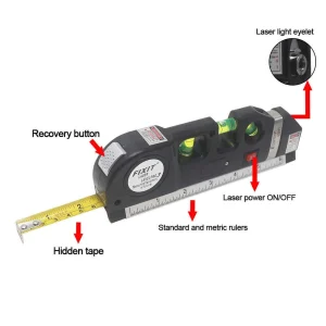 Buy the Best Quality 5 in 1 Multi Purpose Laser Level Pro in Pakistan at DayShop.pk. Most Affordable Price With Fast Shipping in All Over Pakistan