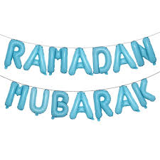 Ramdan Mubarak Foil Balloons
