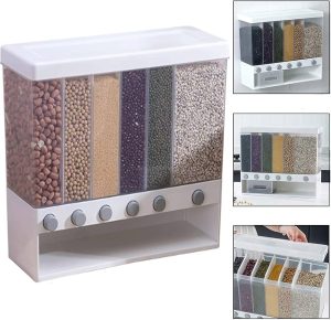 Buy the Best Quality 6 in 1 Wall Mounted Cereal Dispenser in Pakistan at DayShop.pk. Most Affordable Price With Fast Shipping in All Over Pakistan