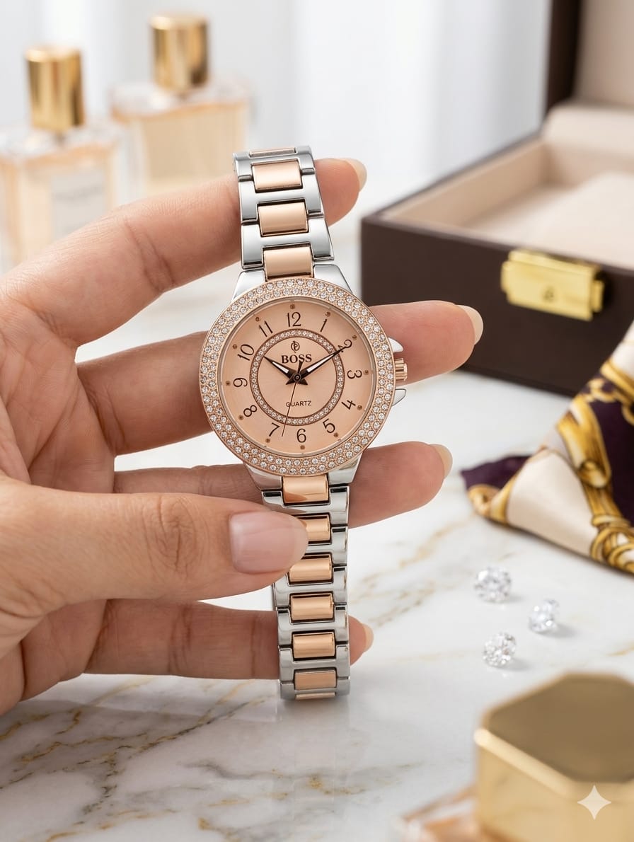 Curren Royal Diamond Ladies Watch