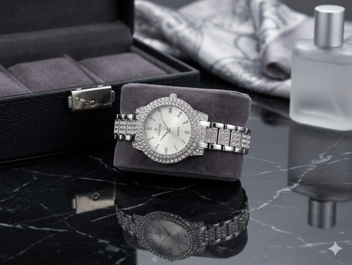 Curren Royal Diamond Ladies Watch - Image 4