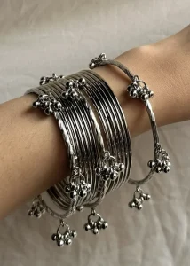 Buy the Best Quality Kashmiri Ghungroo Bangles Silver Set in Pakistan at DayShop.pk. Most Affordable Price With Fast Shipping in All Over Pakistan