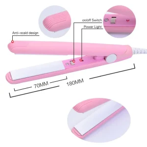 Mini Hair Straightener Flat Iron