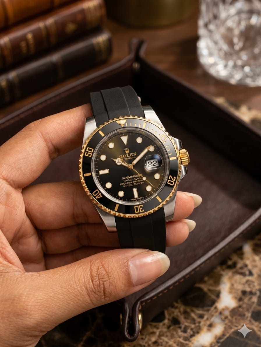 Affordable Luxury Watches in Pakistan Best Deals Rolex yacht master Quartz Movement Watch