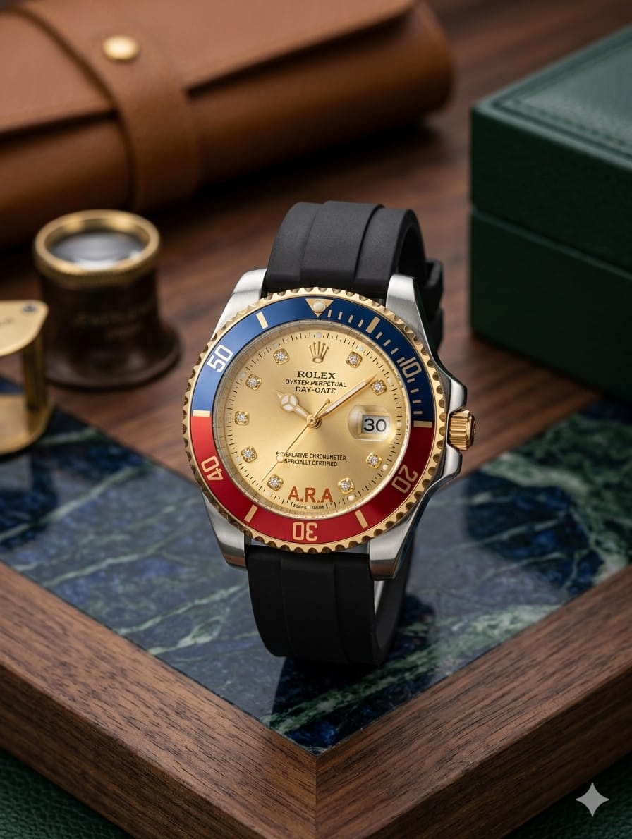 Rolex yacht master Quartz Movement Watch
