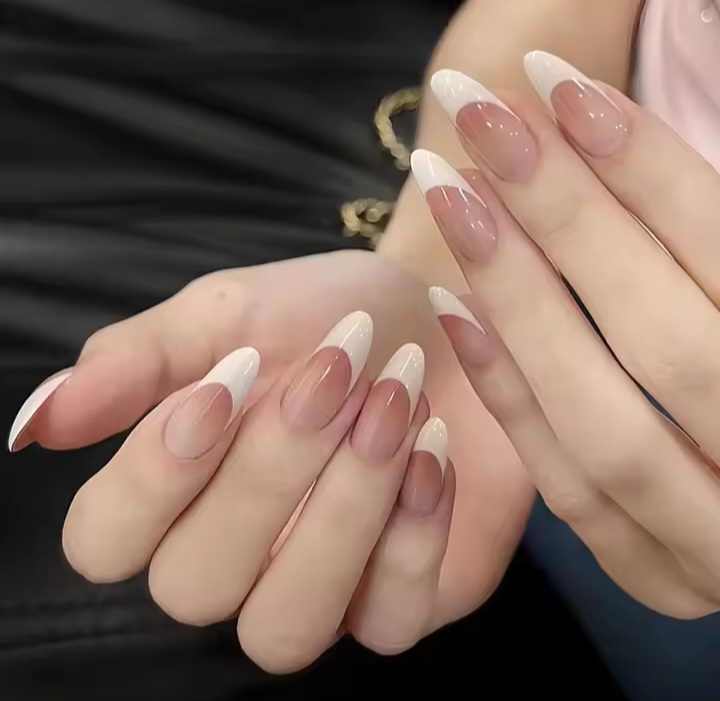 Buy-the-Best-Quality-24-Pcs-French-Gel-Nail-in-Pakistan-at-DayShop.pk