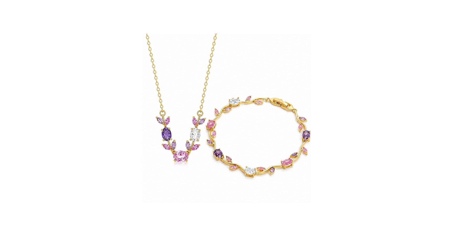 Buy the Best Quality Tulip Crystal Necklace and Bracelet Set in Pakistan at DayShop.pk. Most Affordable Price With Fast Shipping in All Over Pakistan
