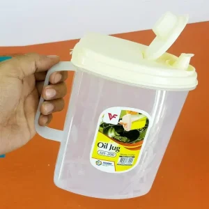 Buy the Best Quality 1 Ltr Oil Jug Clear Plastic in Pakistan at DayShop.pk. Most Affordable Price With Fast Shipping in All Over Pakistan