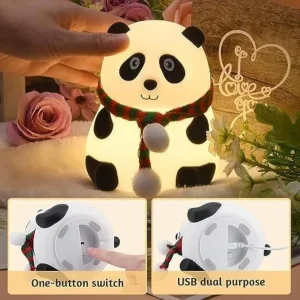 Glow Up Silicone Bear Bedside Lamp