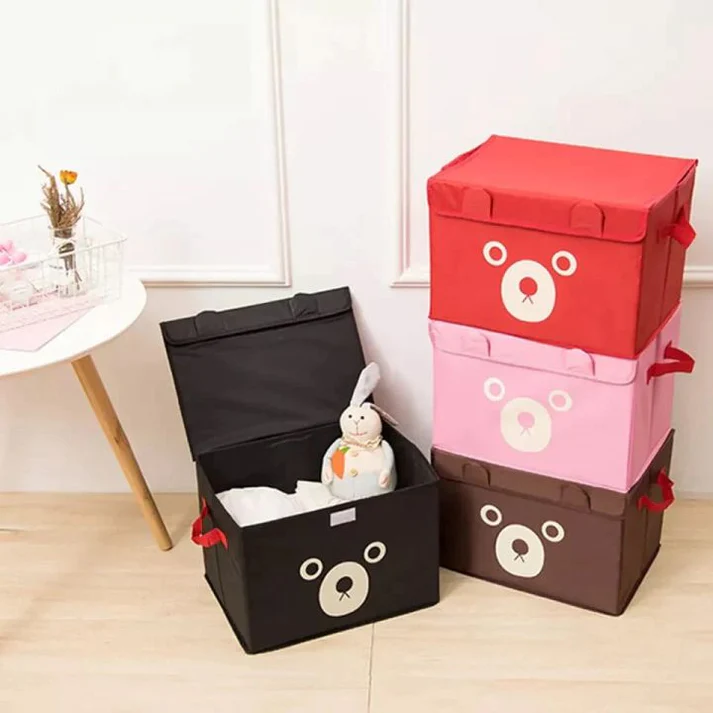Panda Folding Storage Box For Kids Room