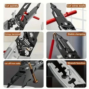 Multifunctional Wire Stripping Crimping 
