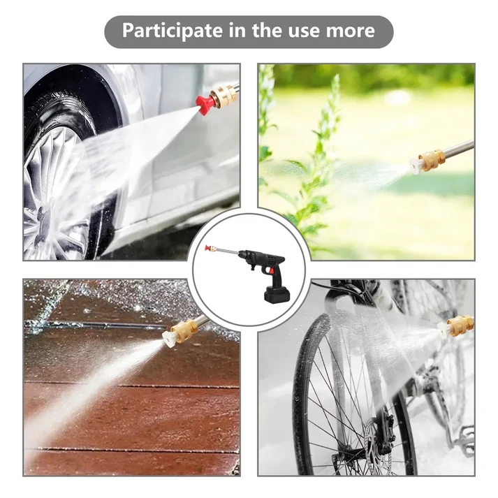 Recharge Cordless High Pressure Car Washer