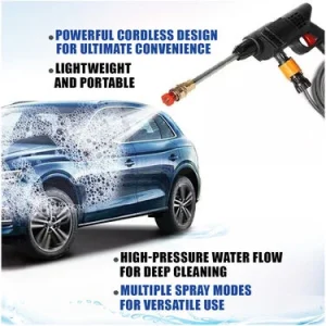 Recharge Cordless High Pressure Car Washer