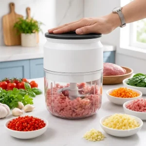 Rechargeable Portable Electric Food Chopper