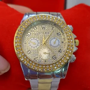 Buy the Best Quality Rolex Watch Two Tone Latest Stone in Pakistan at DayShop.pk. Most Affordable Price With Fast Shipping in All Over Pakistan